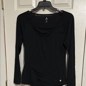 Black Long Sleeve Top sz L